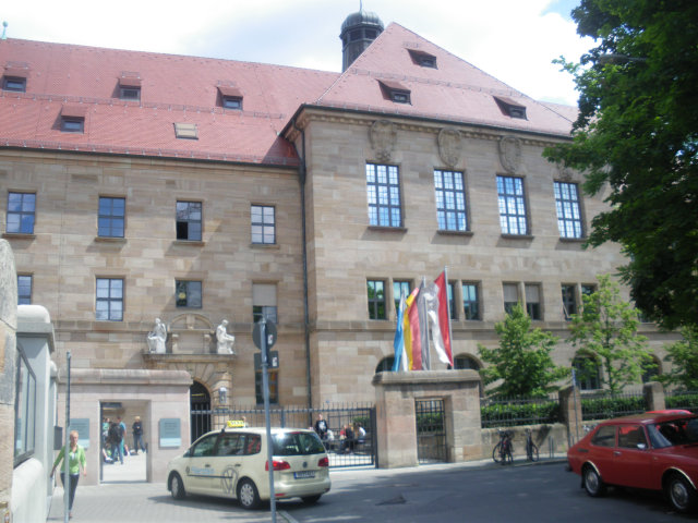 ニュルンベルク裁判の博物館となっている