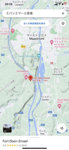エバンエマール要塞の近隣の地図
