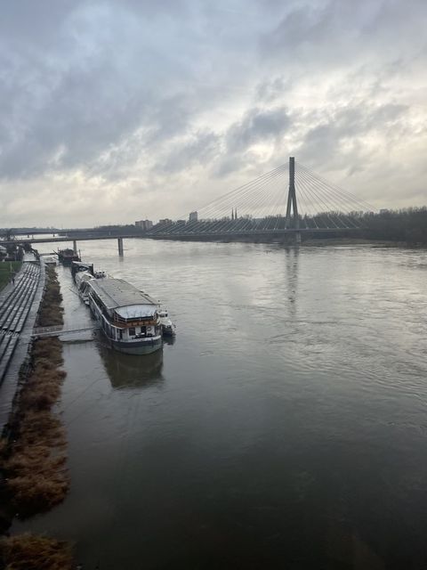 ワルシャワ市内を流れるヴィスワ川