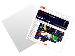 TED: Ideas worth  spreading