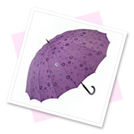 【京都・香野商店】の雨に濡れると桜模様が浮き出てくる傘