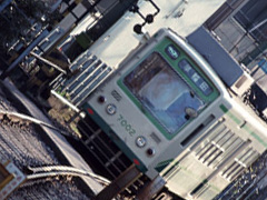 東京を走る電車風景